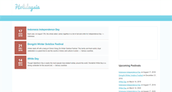 Desktop Screenshot of holidaysia.com